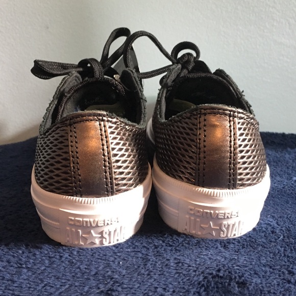 RARE Converse CTAS Chuck Taylor II OX Metallic 👟 - Picture 7 of 8
